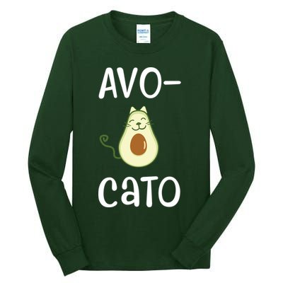 Avocato Cat Avocado Tall Long Sleeve T-Shirt