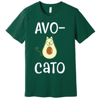 Avocato Cat Avocado Premium T-Shirt