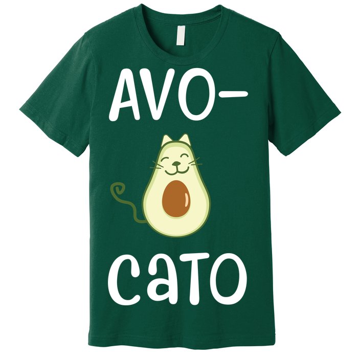 Avocato Cat Avocado Premium T-Shirt