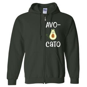 Avocato Cat Avocado Full Zip Hoodie