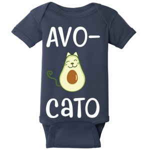 Avocato Cat Avocado Baby Bodysuit