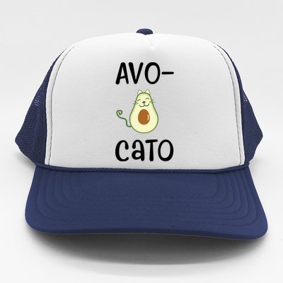 Avocato Cat Avocado Trucker Hat