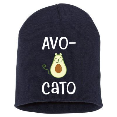 Avocato Cat Avocado Short Acrylic Beanie