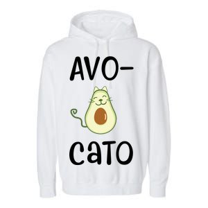 Avocato Cat Avocado Garment-Dyed Fleece Hoodie