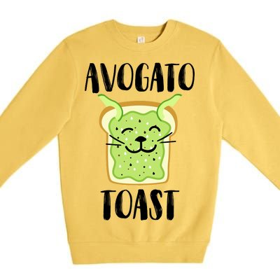 Avocato Toast Premium Crewneck Sweatshirt