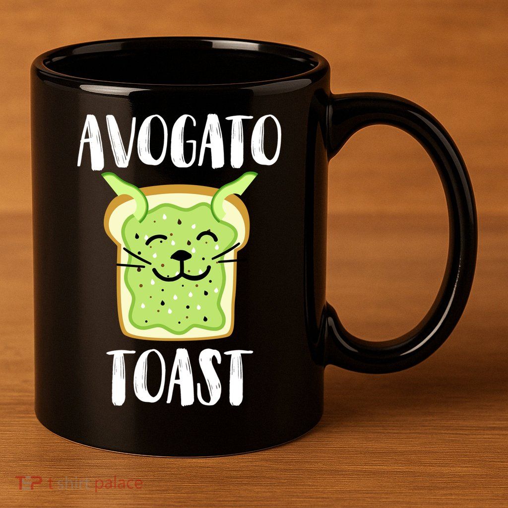 Avocato Toast 11oz C Handle Ceramic Mug