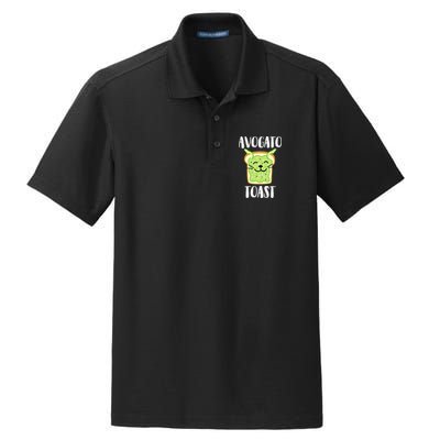 Avocato Toast Dry Zone Grid Polo