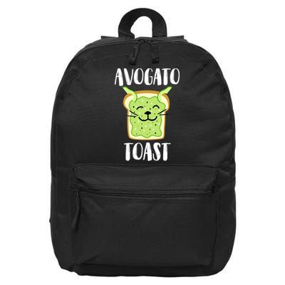 Avocato Toast 16 in Basic Backpack