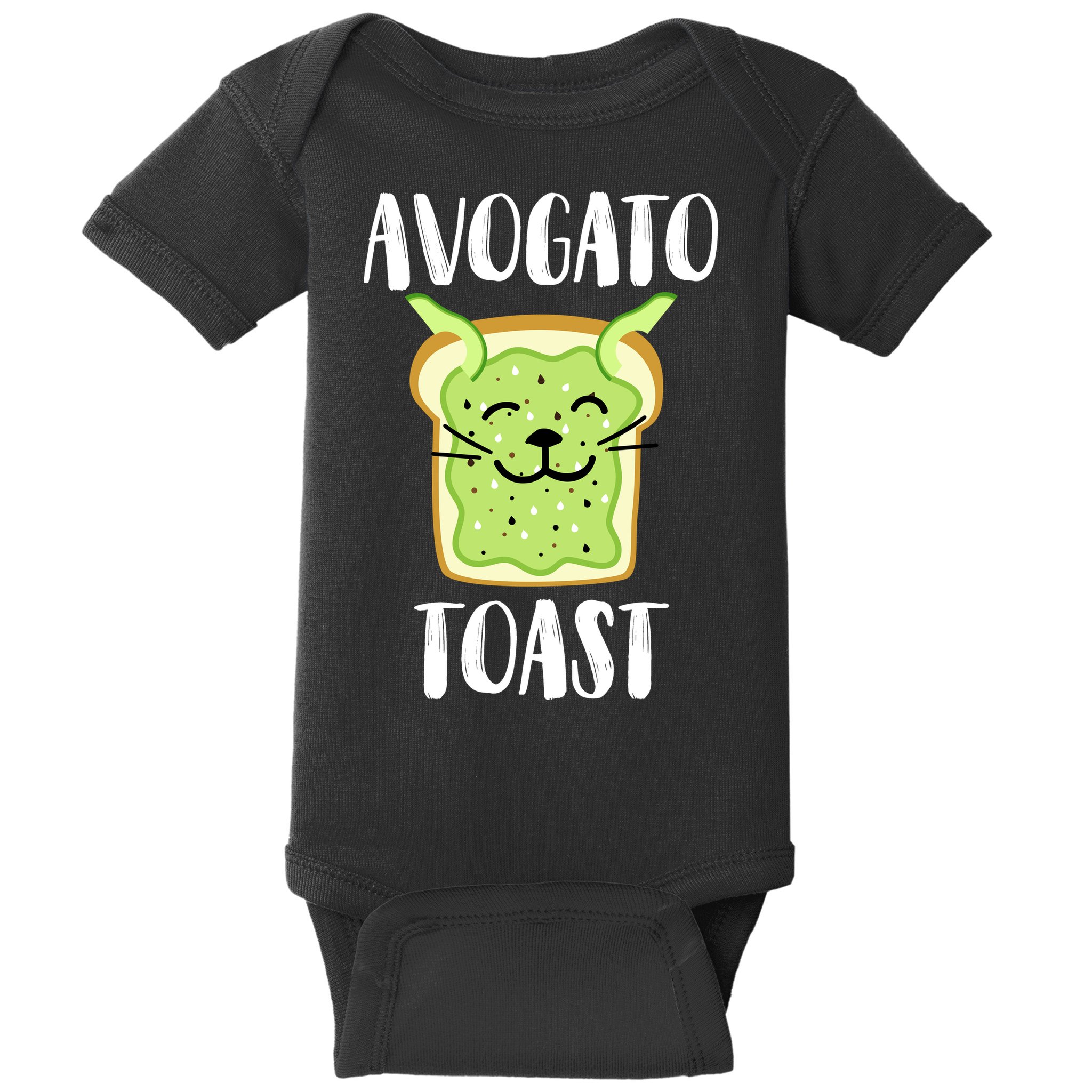 Avocato Toast Baby Bodysuit