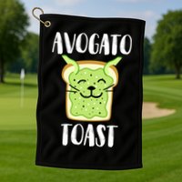 Avocato Toast Golf Towel
