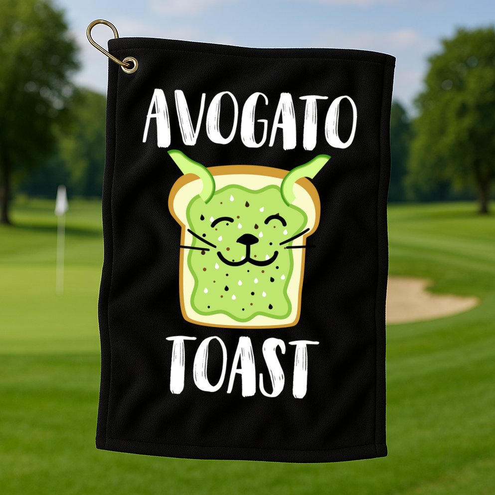Avocato Toast Golf Towel
