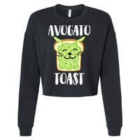 Avocato Toast Cropped Pullover Crew