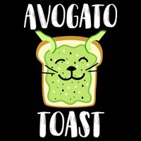 Avocato Toast Cropped Pullover Crew
