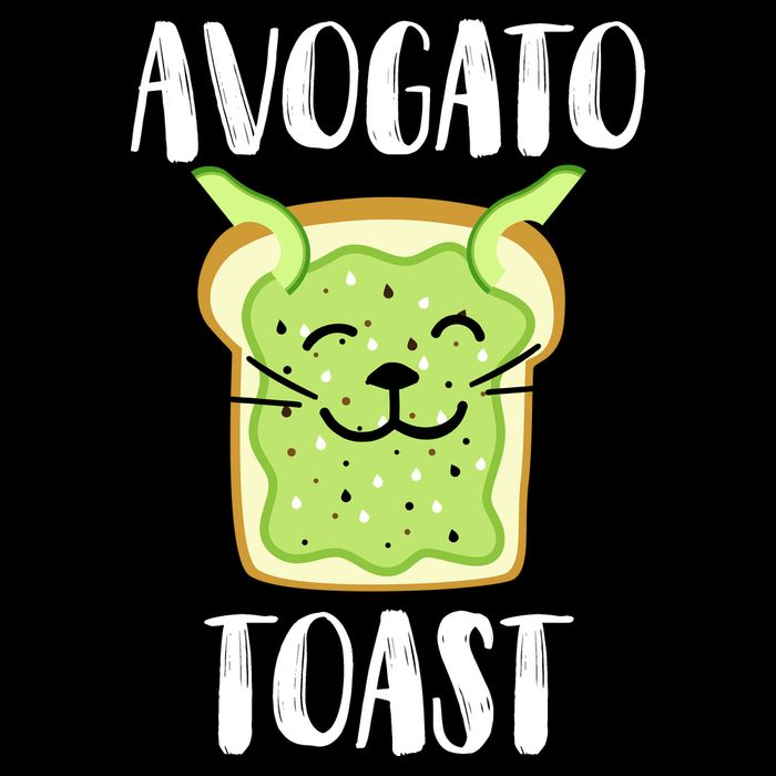 Avocato Toast Cropped Pullover Crew
