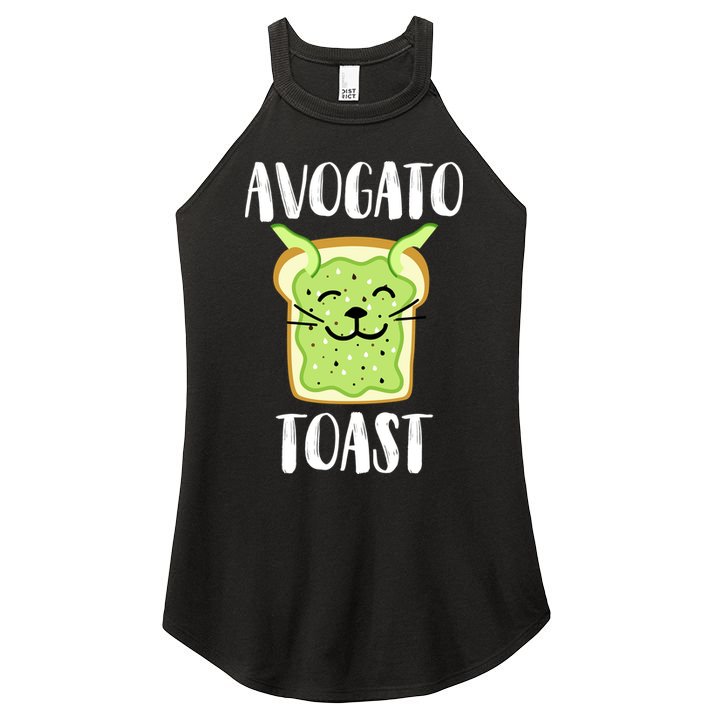 Avocato Toast Women's Perfect Tri Rocker Tank