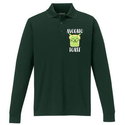 Avocato Toast Performance Long Sleeve Polo