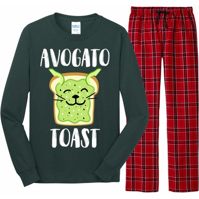 Avocato Toast Long Sleeve Pajama Set