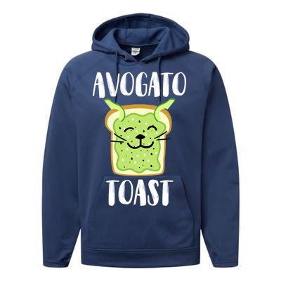 Avocato Toast Performance Fleece Hoodie