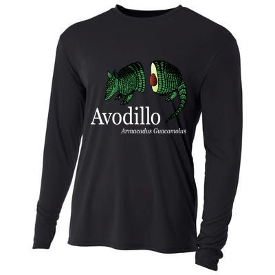 Avodillo Armacadus Guacamolus Armadillo Cooling Performance Long Sleeve Crew