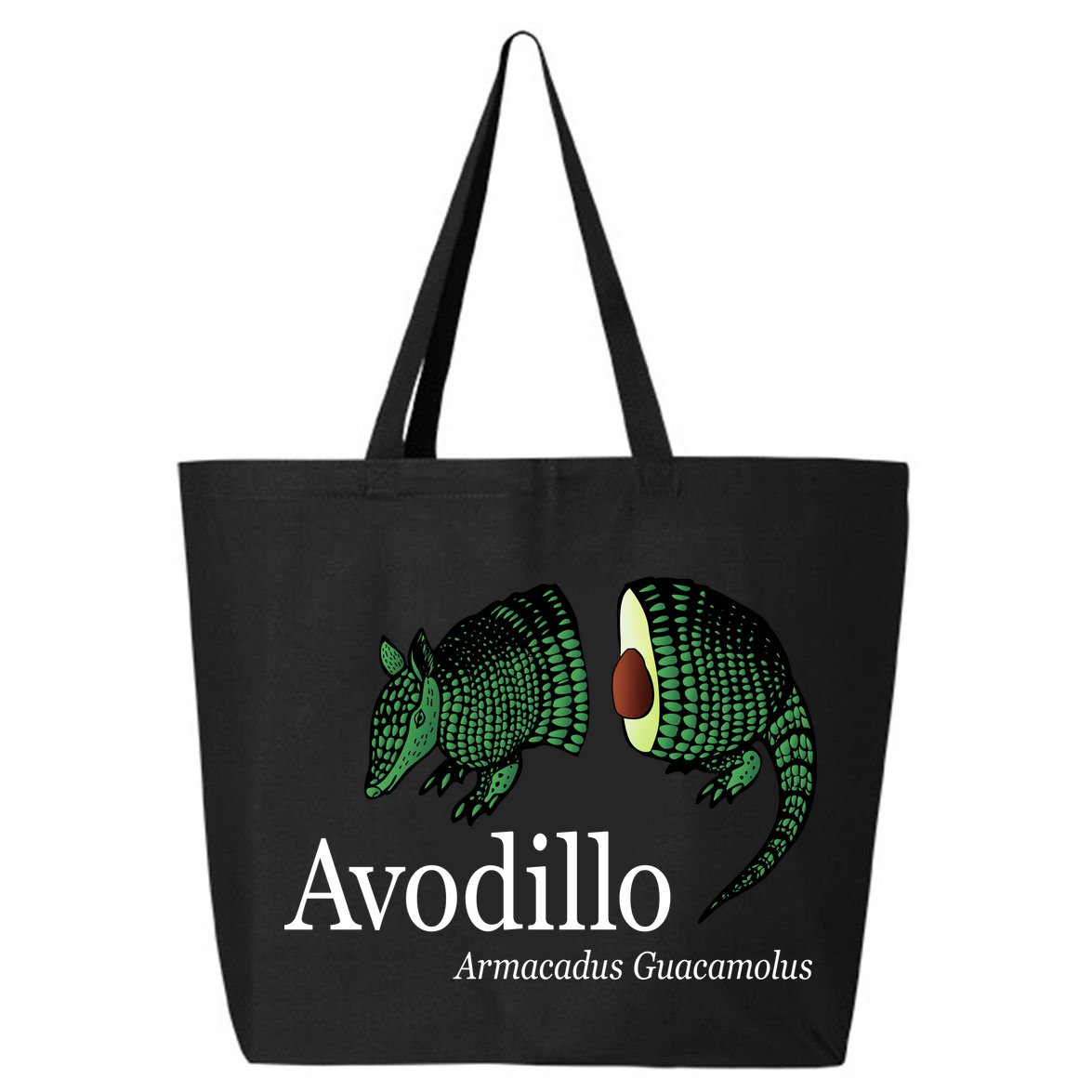 Avodillo Armacadus Guacamolus Armadillo 25L Jumbo Tote