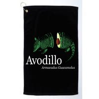 Avodillo Armacadus Guacamolus Armadillo Golf Towel