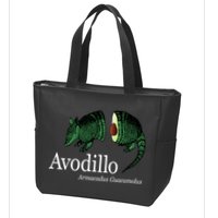 Avodillo Armacadus Guacamolus Armadillo Zip Tote Bag