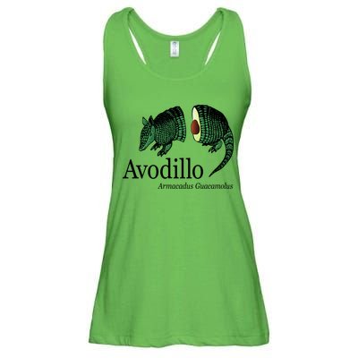 Avodillo Armacadus Guacamolus Armadillo Ladies Essential Flowy Tank