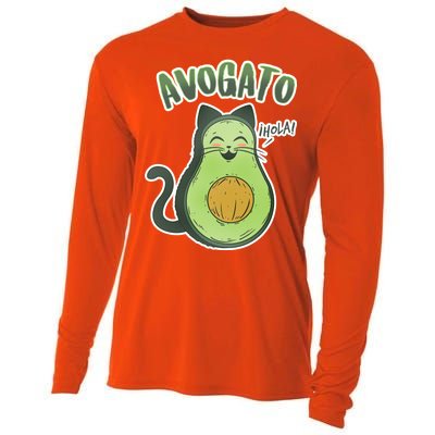 Avogato Cat Hola Cooling Performance Long Sleeve Crew