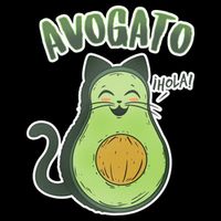 Avogato Cat Hola Cooling Performance Crew T-Shirt