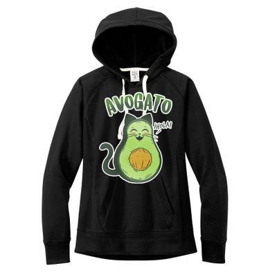 Avogato Cat Hola Women's Fleece Hoodie