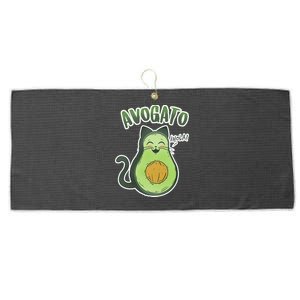 Avogato Cat Hola Large Microfiber Waffle Golf Towel