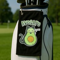 Avogato Cat Hola Golf Towel
