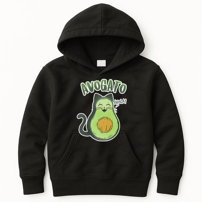 Avogato Cat Hola Kids Hoodie
