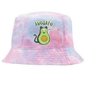 Avogato Cat Hola Tie-Dyed Bucket Hat