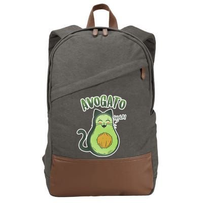 Avogato Cat Hola Cotton Canvas Backpack