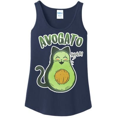 Avogato Cat Hola Ladies Essential Tank