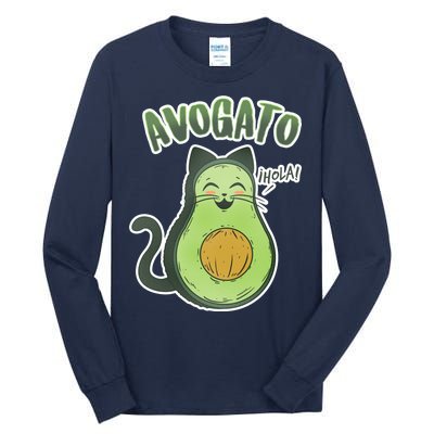 Avogato Cat Hola Tall Long Sleeve T-Shirt