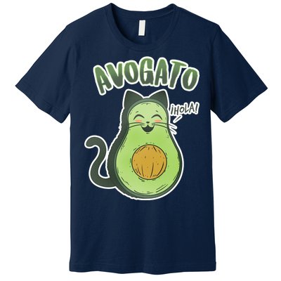 Avogato Cat Hola Premium T-Shirt