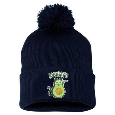 Avogato Cat Hola Pom Pom 12in Knit Beanie