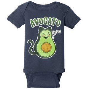 Avogato Cat Hola Baby Bodysuit