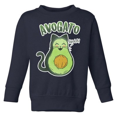 Avogato Cat Hola Toddler Sweatshirt