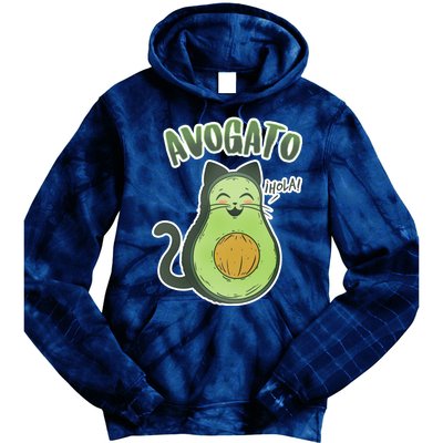 Avogato Cat Hola Tie Dye Hoodie