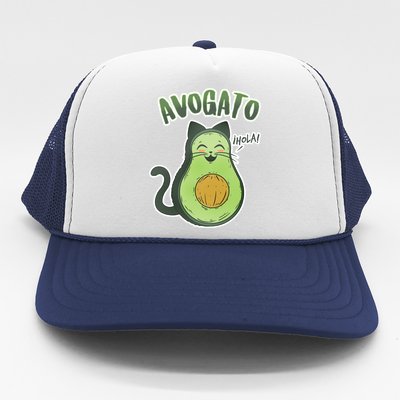 Avogato Cat Hola Trucker Hat