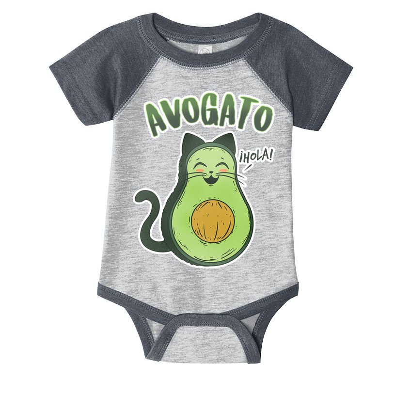 Avogato Cat Hola Infant Baby Jersey Bodysuit