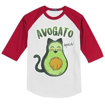 Avogato Cat Hola Kids Colorblock Raglan Jersey