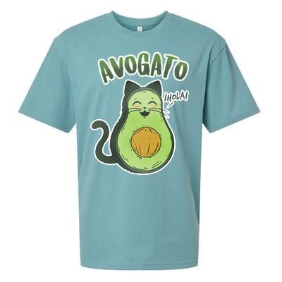 Avogato Cat Hola Sueded Cloud Jersey T-Shirt