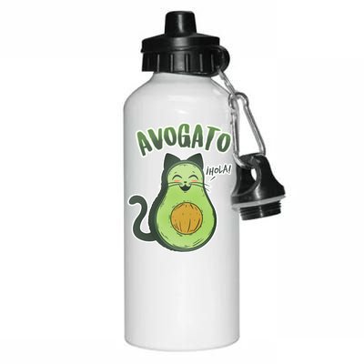 Avogato Cat Hola Aluminum Water Bottle