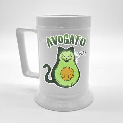 Avogato Cat Hola Beer Stein