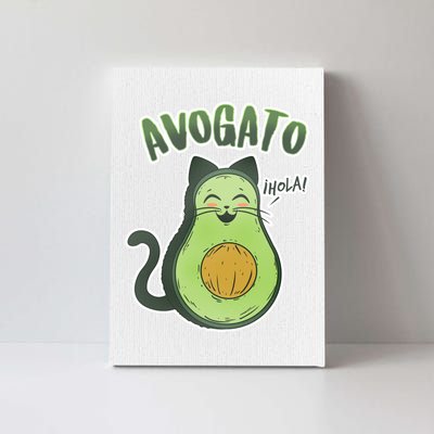 Avogato Cat Hola Canvas