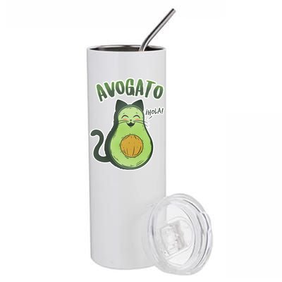 Avogato Cat Hola Stainless Steel Tumbler